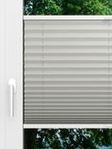 LYSEL HOME Plissee 212A Oliv Krepp Pearl Fensteransicht