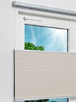 Honeycomb Grazia Dark 3.363.28 Fensteransicht